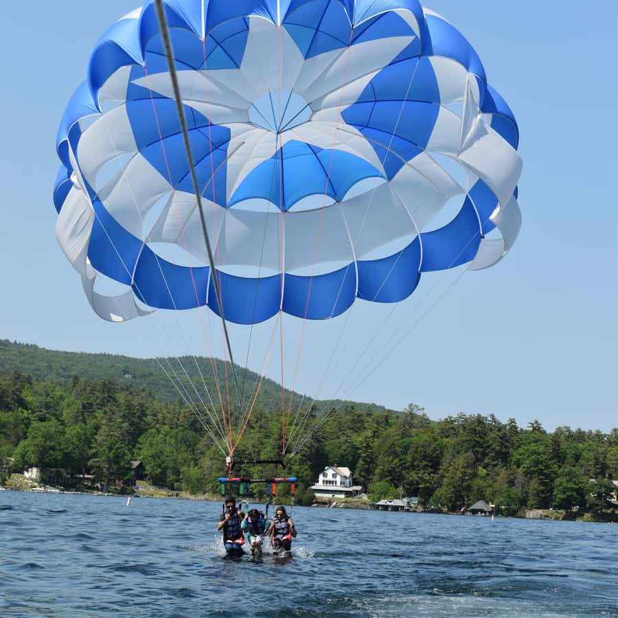 New York: Lake George Parasailing Experience
