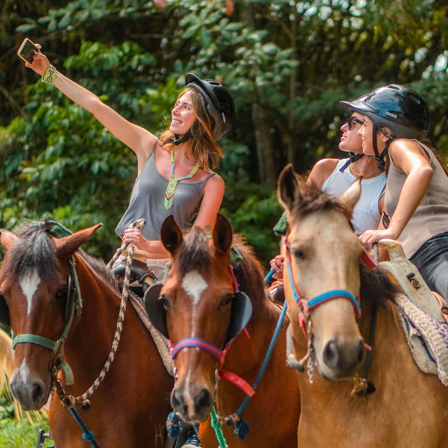 Carabalí Rainforest Park: Rainforest Horseback Riding Tour
