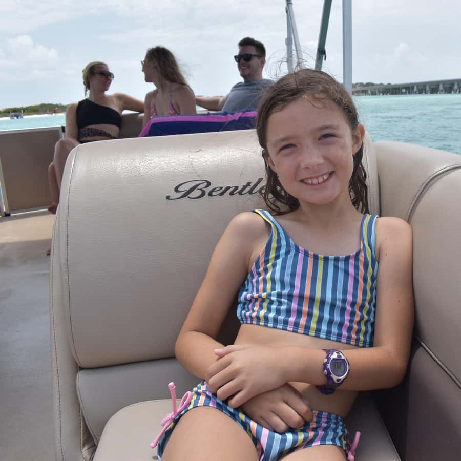 Half Day Pontoon Boat Rental- Okaloosa Island