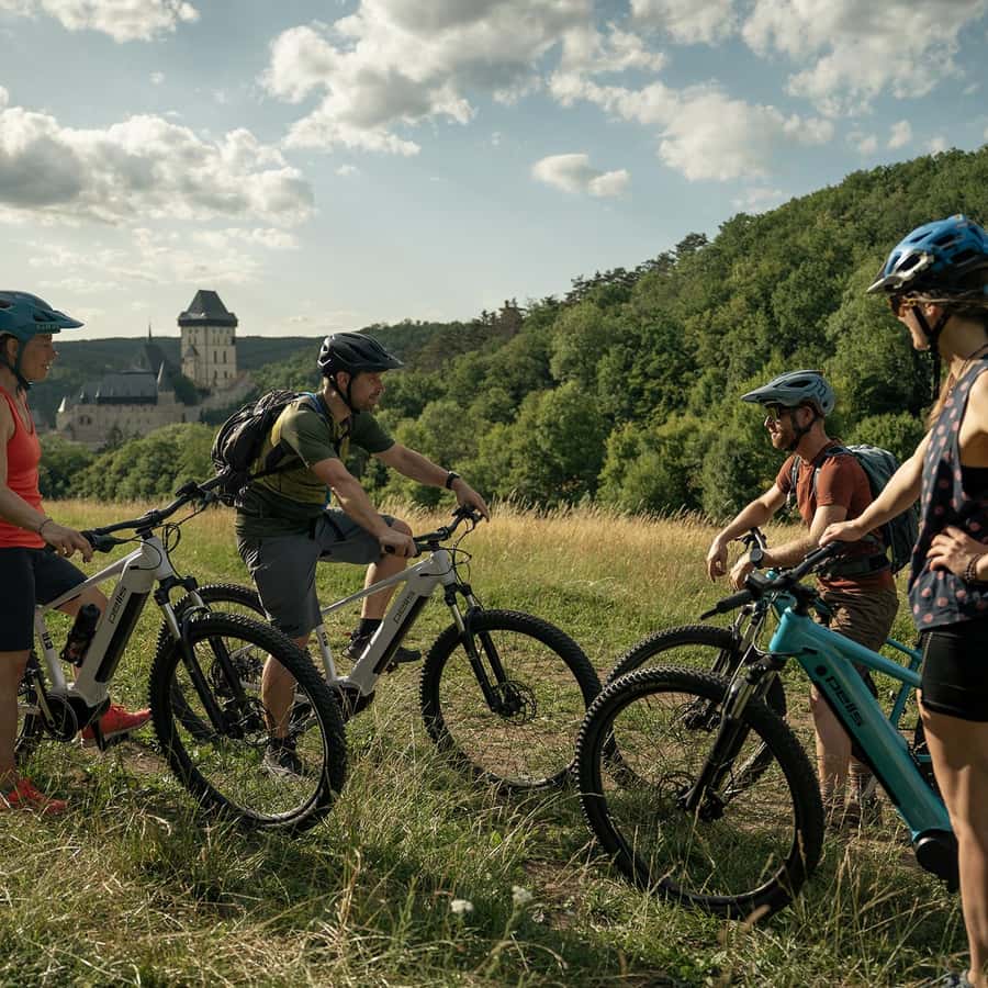 Excursion d'une journée en E-Bike au départ de Prague le - Main Image