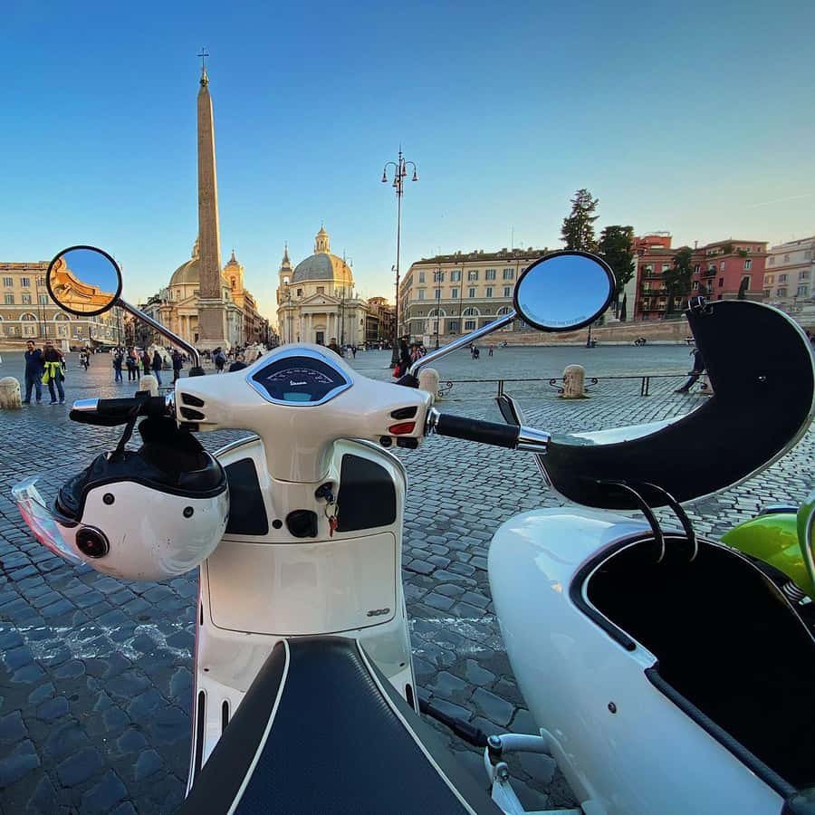 カプチーノ付き午前のベスパ サイドカー ツアー | GetYourGuide