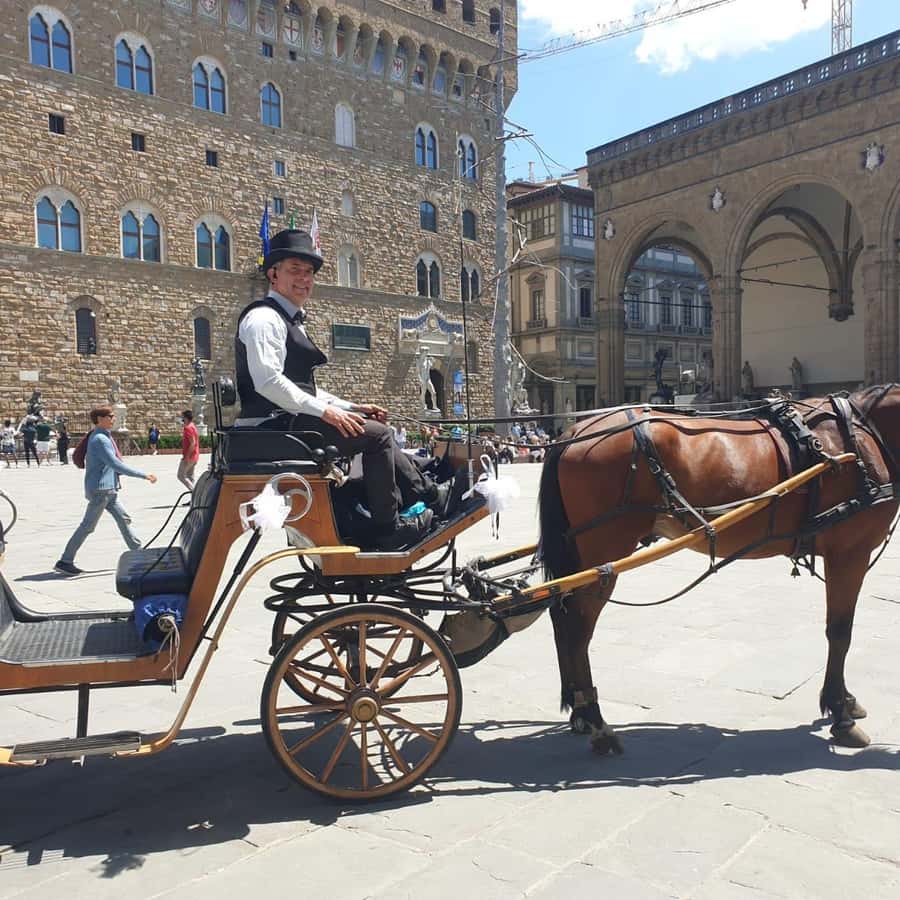 谷本ためひろ　イタリーフローレンスの観光馬車 谷本ためひろ イタリーフローレンスの観光馬車 | その他