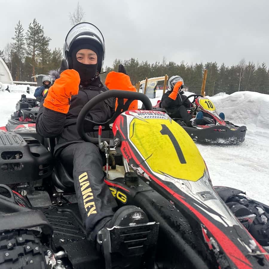 Rovaniemi: Ice Karting Experience | GetYourGuide
