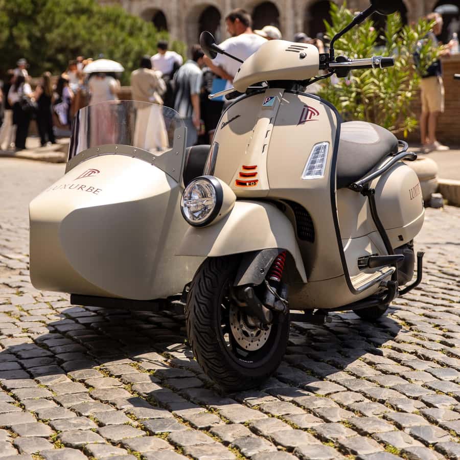 ベスパ・サイドカー・ツアー：ローマのエクスプレス・ハイライト