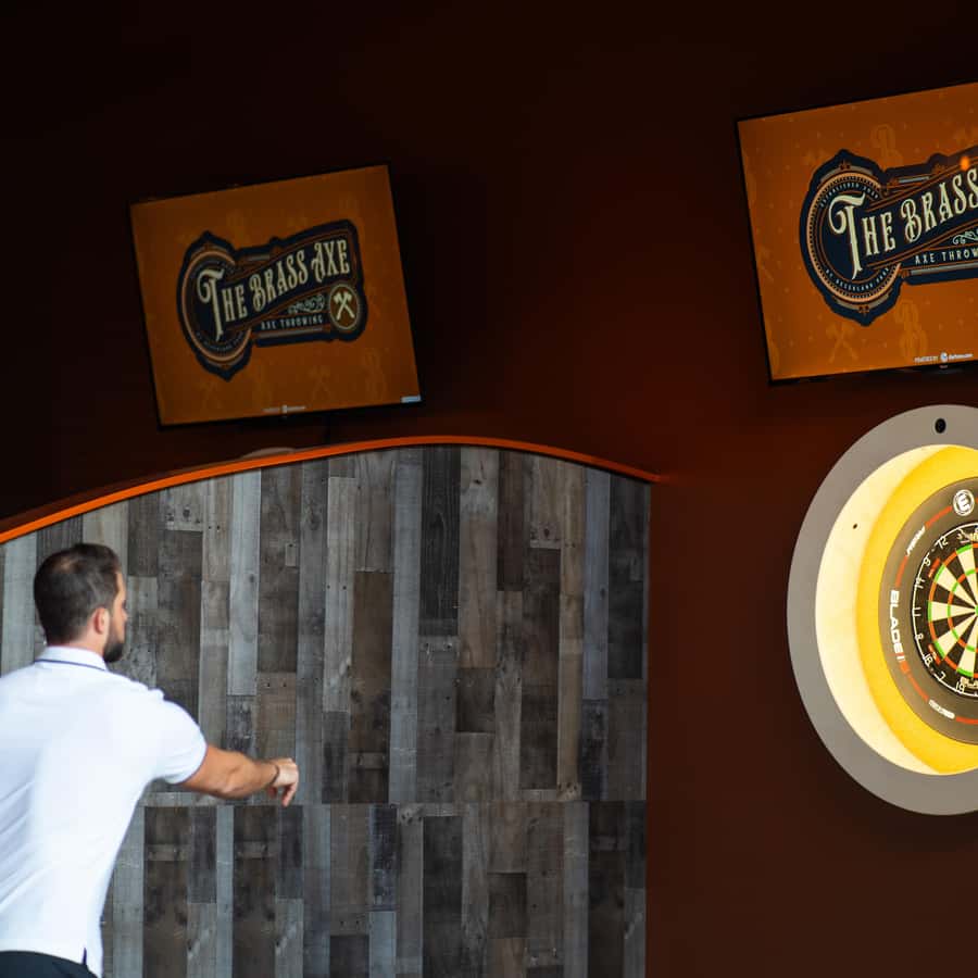 Orlando: The Brass Axe - Axe Throwing & Digital Darts