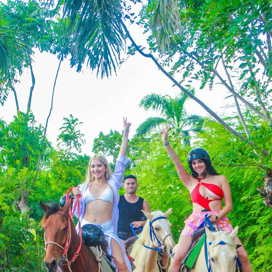 Punta Cana Horseback riding & Sunset + beach + free pick-up