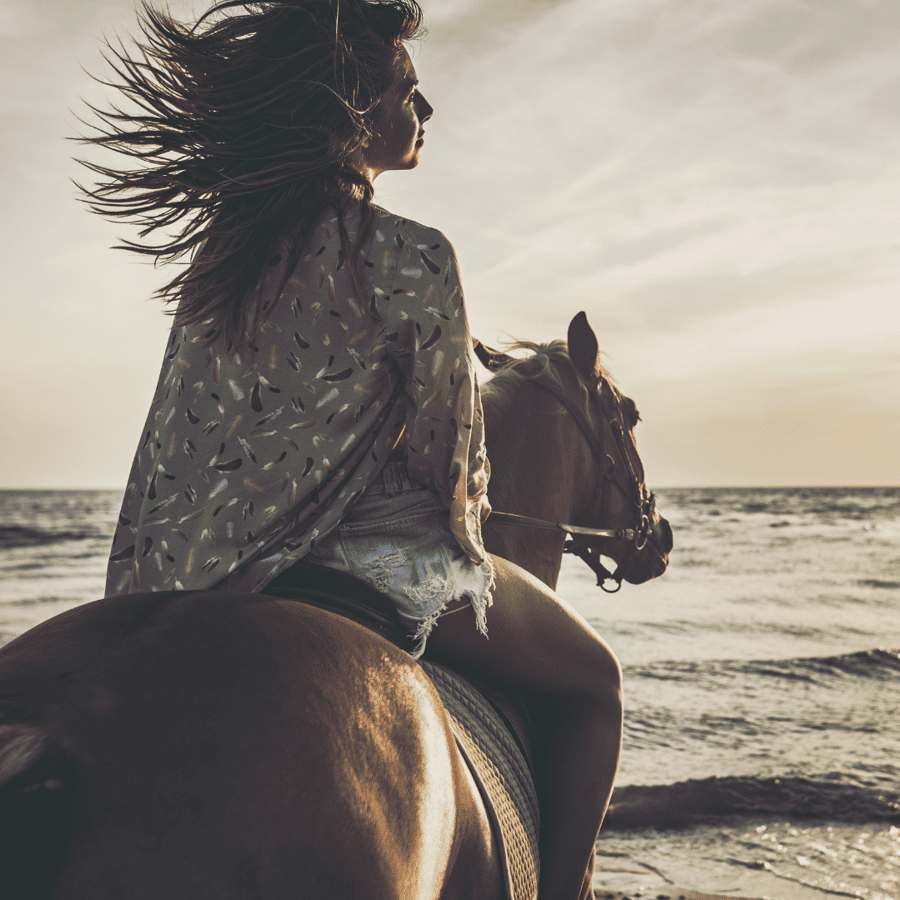 Puerto Rico: Sunset Horseback Rides in Aguadilla Beach