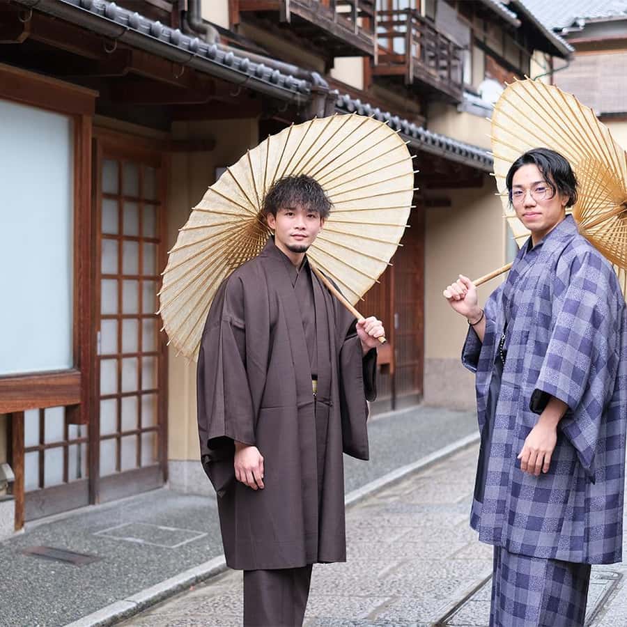 京都着物レンタル mimosa 着物・浴衣レンタル メンズプラン | GetYourGuide