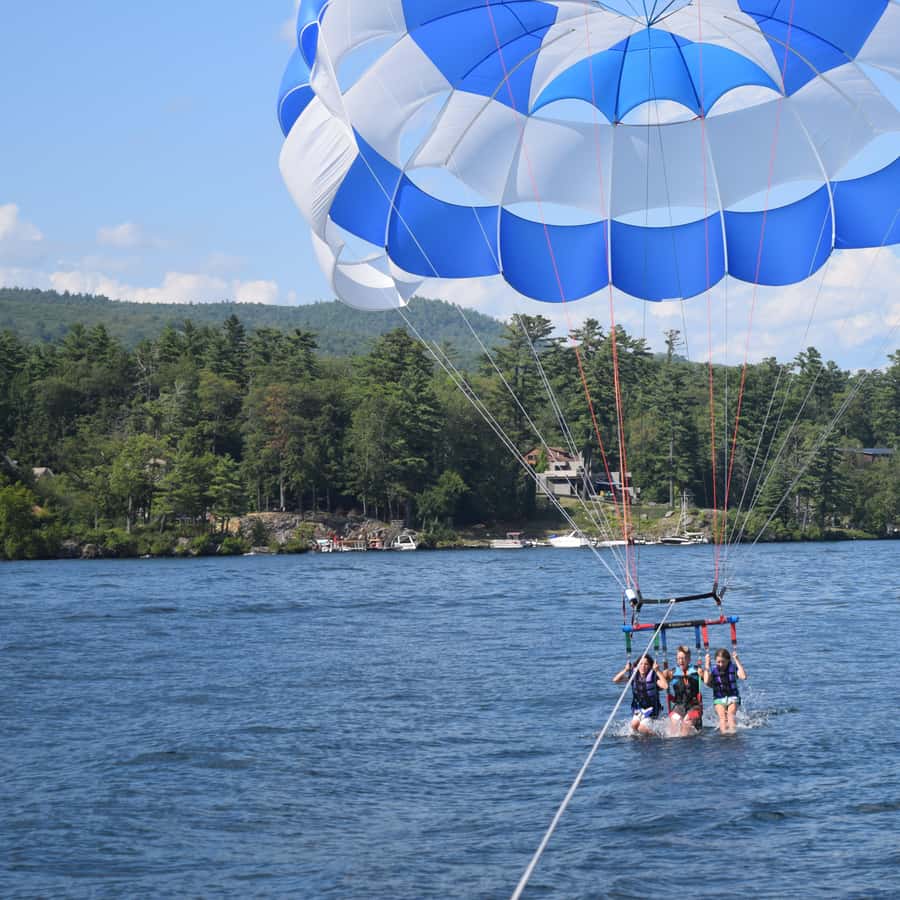 New York: Lake George Parasailing Experience