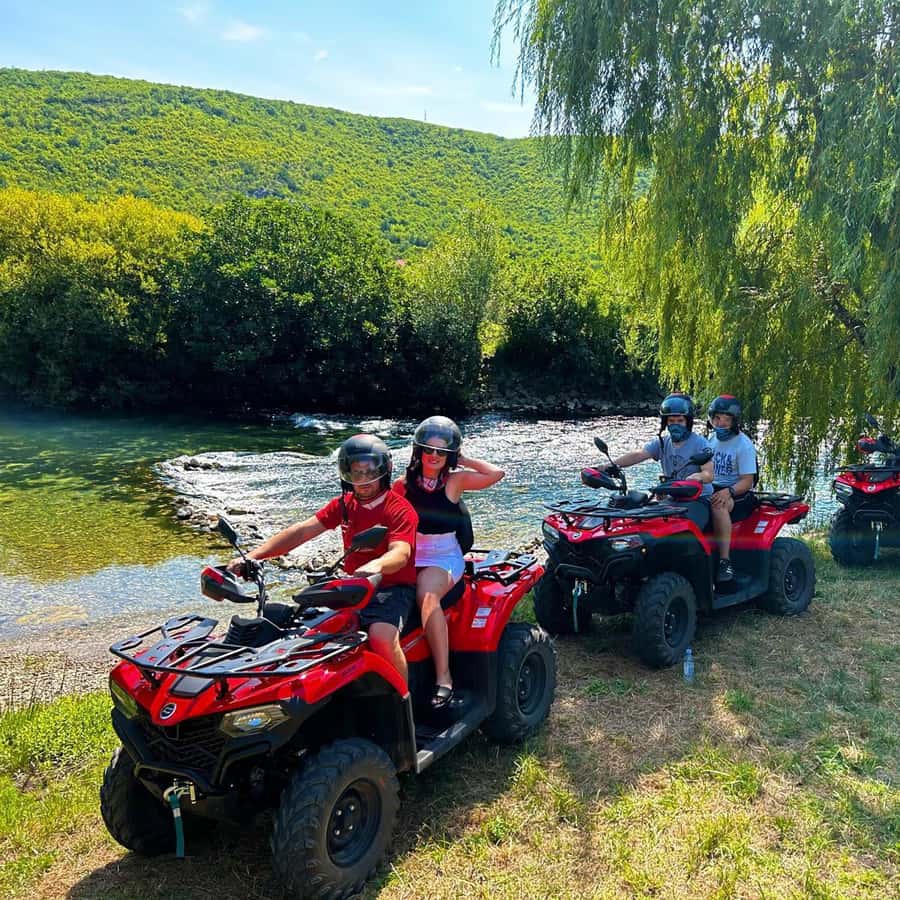 Split: ATV Quad Tour with waterfall swim