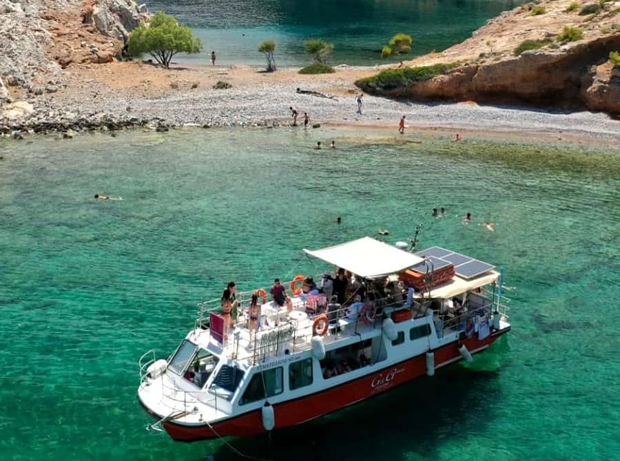 Hydra: Island Tour by Boat with Lunch