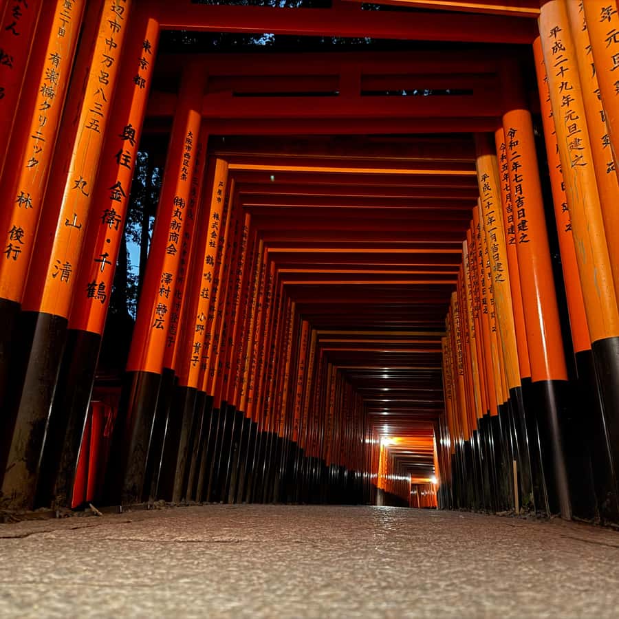 Kyoto Fushimi-Inari Night Walking Tour | GetYourGuide