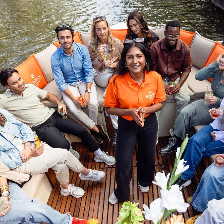 Amsterdam: Open Boat Cruise with Optional Unlimited Drinks