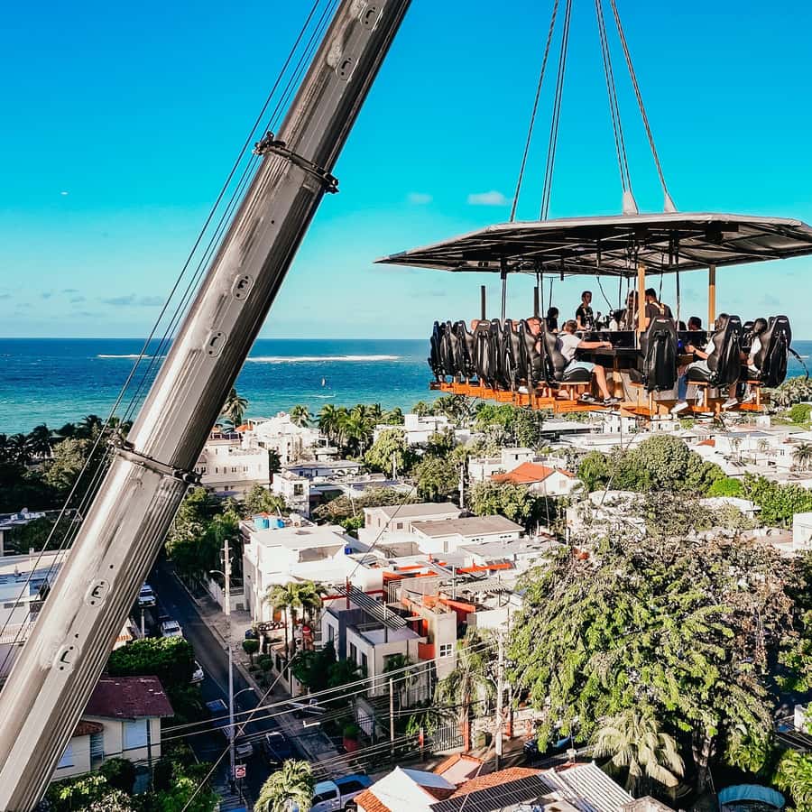 San Juan: FlyDining Elevated Dining Experience