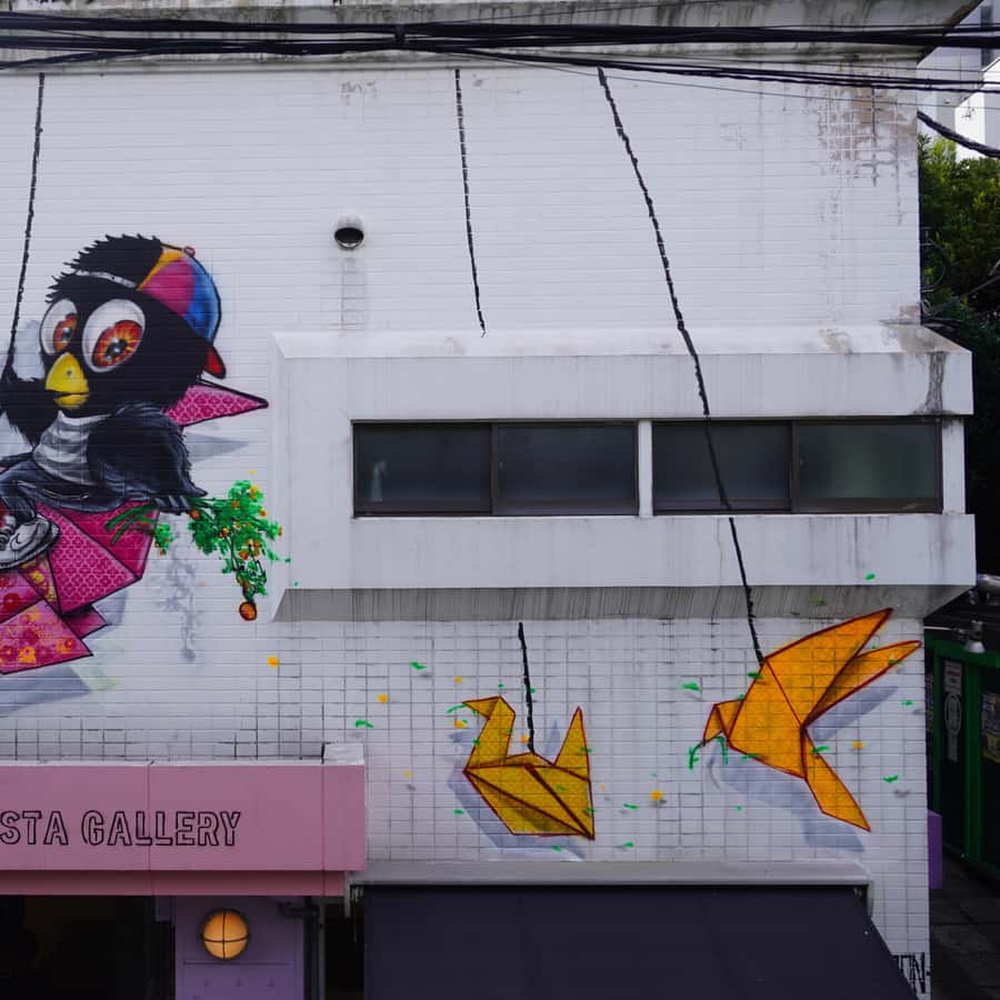Graffiti in Tokyo Walking Tour: Shibuya and Harajuku