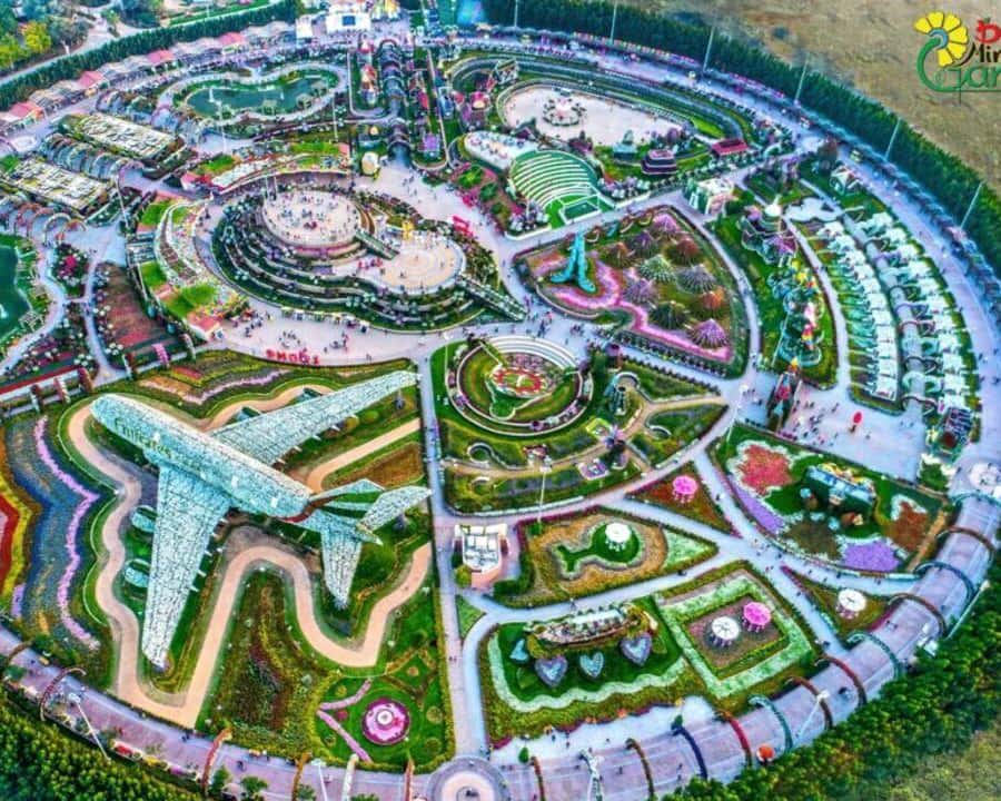 Dubai: Miracle Garden Tickets with Round-trip Transfer