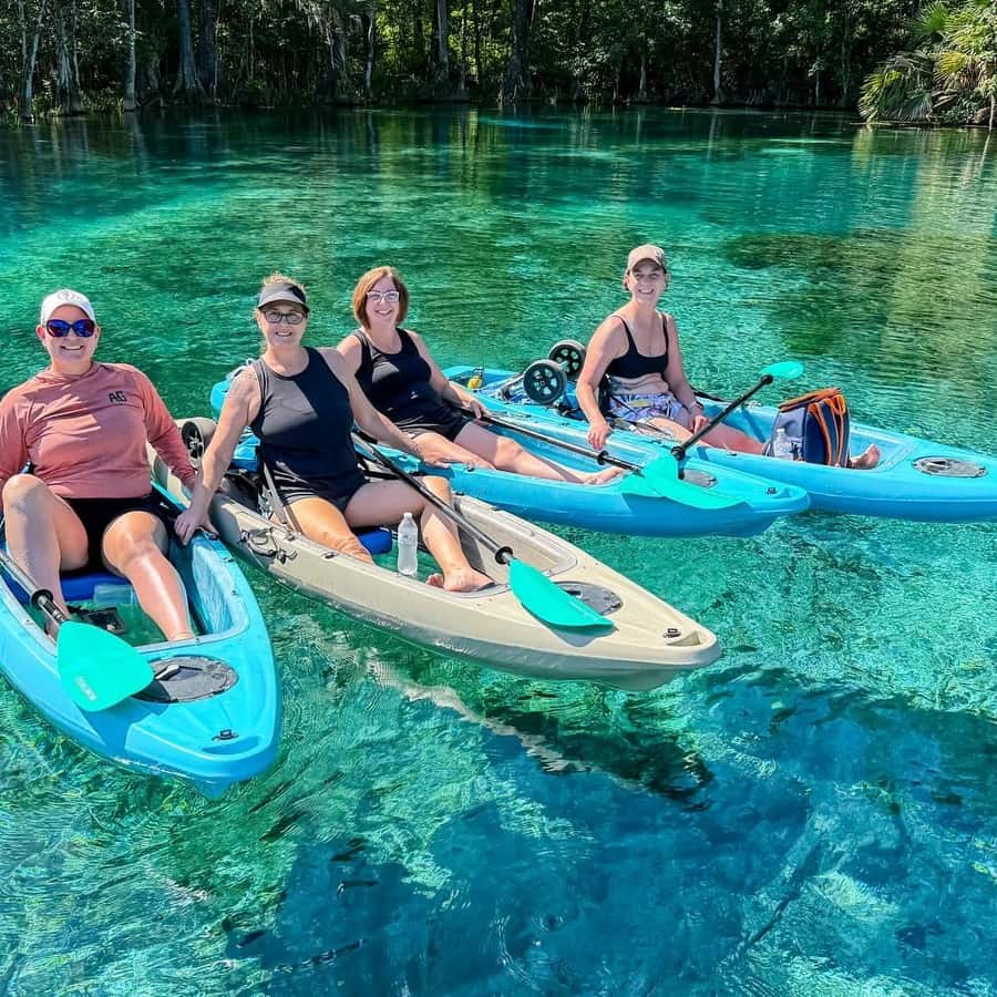 Silver Springs: Guided Glass Bottom Kayak Tour