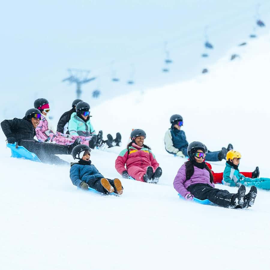 Farellones Park: Round Trip, Ticket Optional Snow Clothing