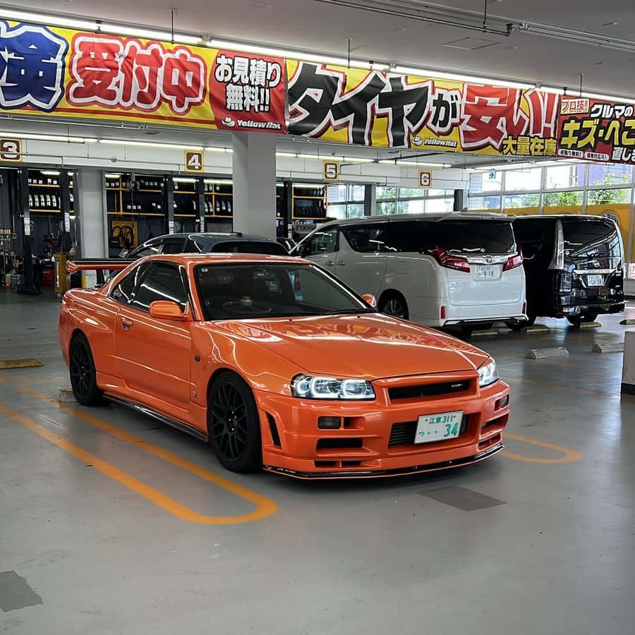 Tokyo dan Daikoku pada malam hari dalam sebuah Fast and Furious Skyline 34  | GetYourGuide