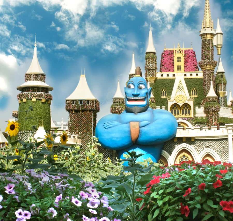 Dubai: Miracle Garden Tickets with Round-trip Transfer