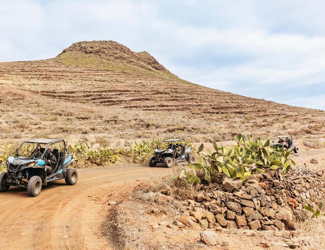 Off-road vulkaan buggytour op Lanzarote