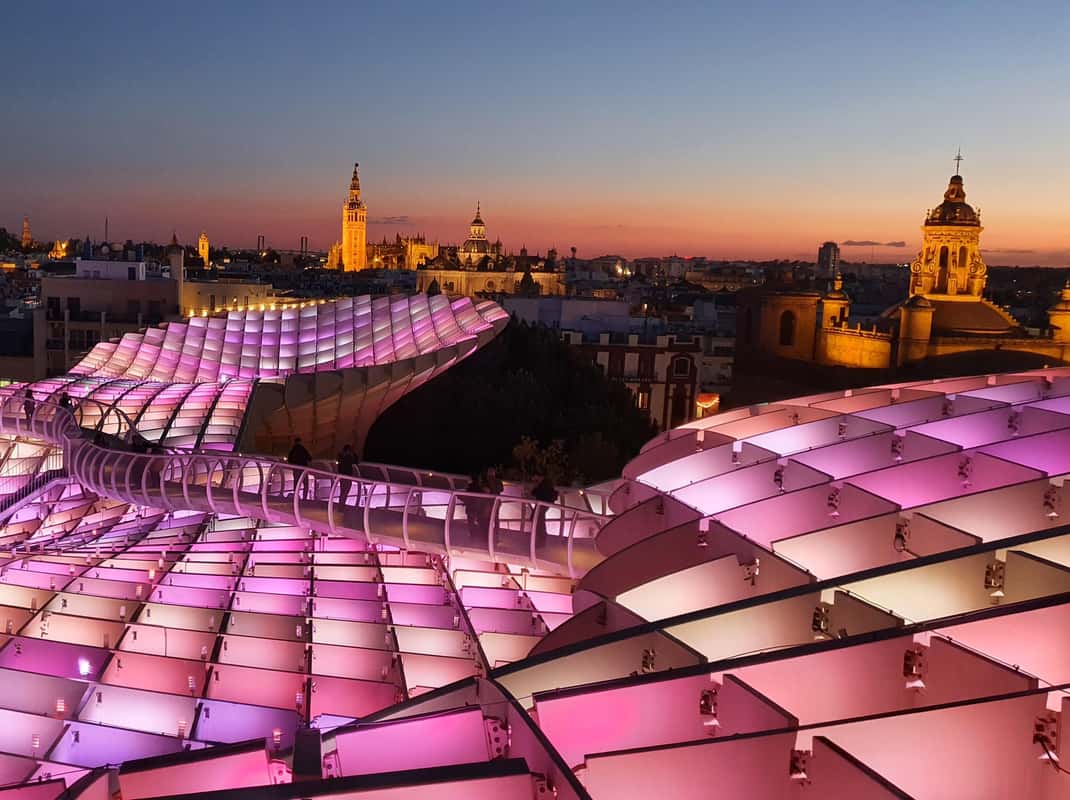 Setas de Sevilla met wandelpad en uitzicht