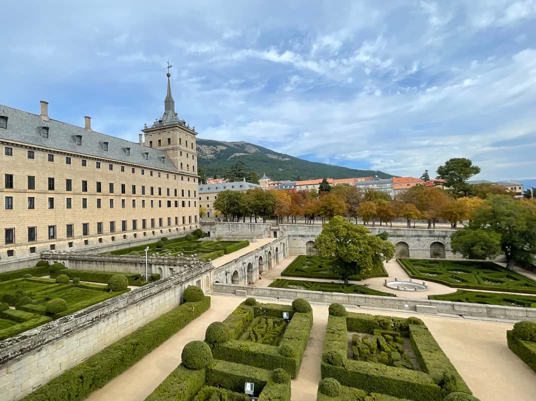 Koninklijk klooster van El Escorial nabij Madrid