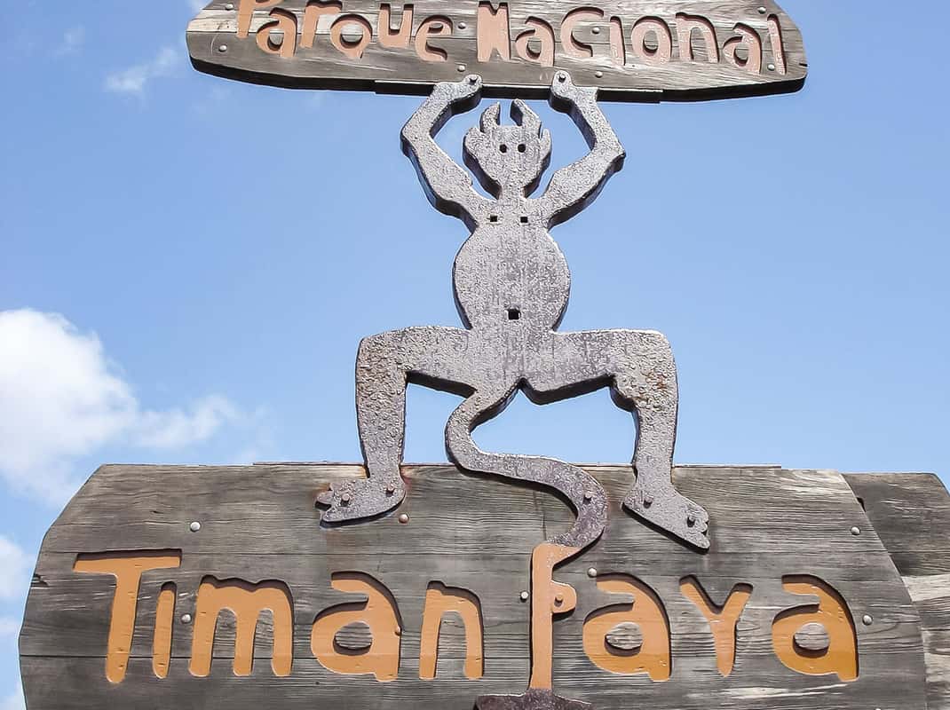 Timanfaya Nationaal Park en vulkaankraters op Lanzarote