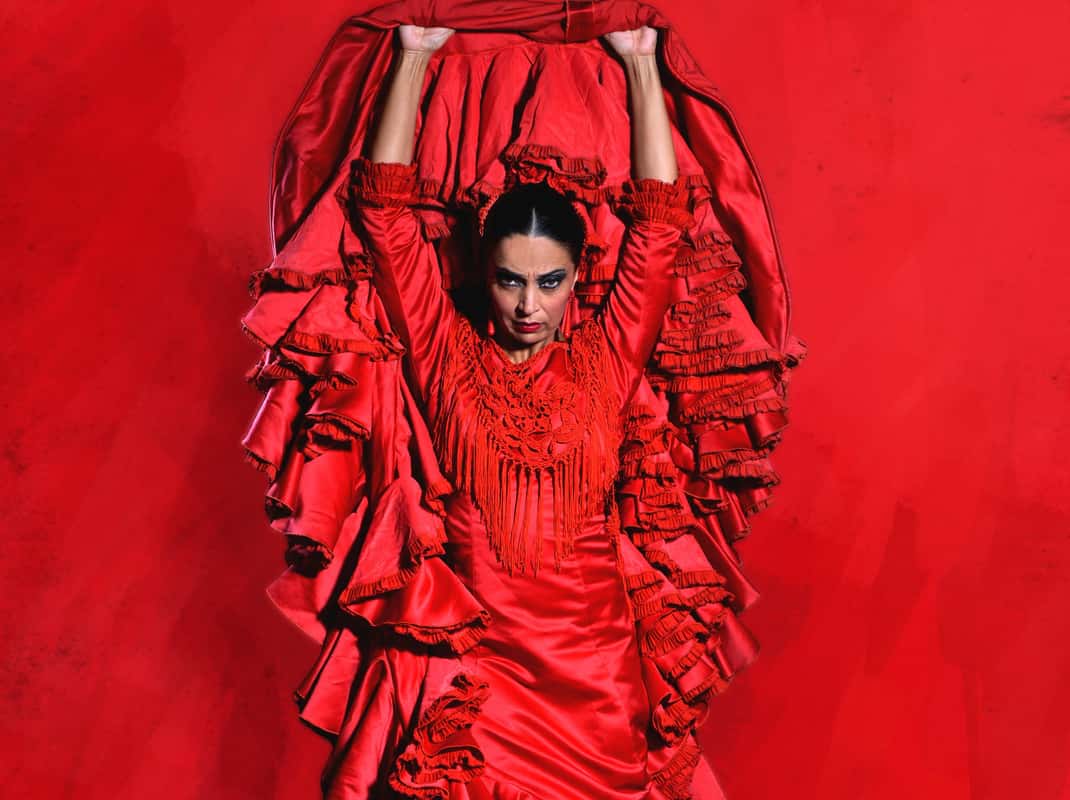 Flamencodansshow in theater in Sevilla