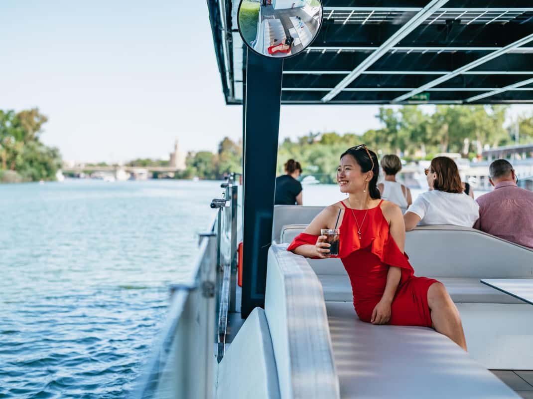 Boottocht op de Guadalquivir-rivier in Sevilla