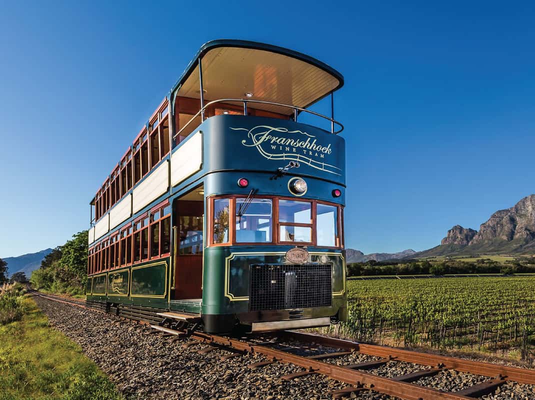 From Cape Town: Franschhoek Wine Tram Hop-on Hop-off