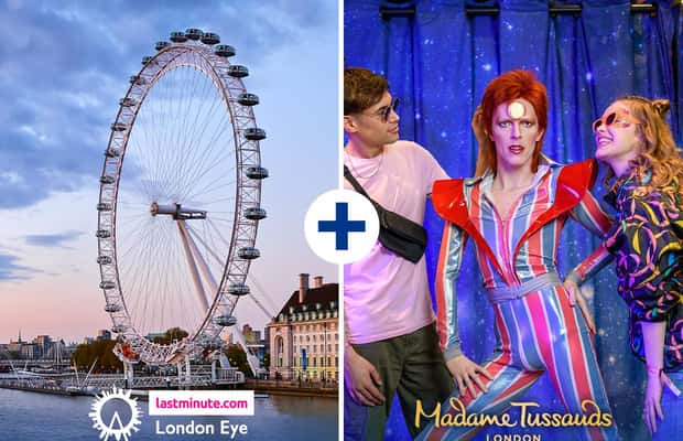 Bild Nr. 1 von London: Kombiticket für das London Eye und Madame Tussauds Aktivität in London, hochgeladen vom Anbieter