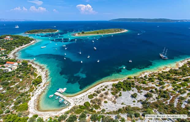 billede nr.1 af aktiviteten Fra Trogir & Marina: Blå lagune & 3 øer halvdagstur i Dalmatien, uploadet af udbyder