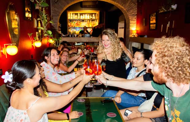 Rome: Naughty Nightlife Walking Tour with Italian Drinks | GetYourGuide