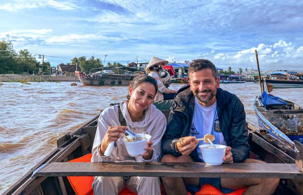 imagen n.º 1 de Ruta de 2 días por el Mercado Flotante de Cai Rang en bicicleta y barco actividad en Cần Thơ, subida por el proveedor