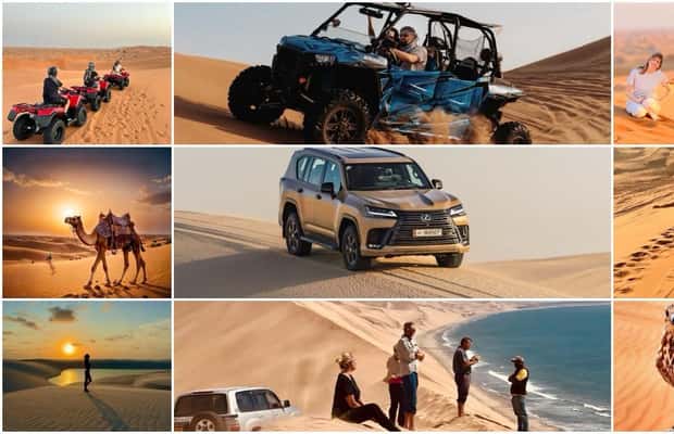 image n.1 of Doha: ATV, Quad/Buggy Dune Bashing, Camel Ride, Sandboarding activity in Al Wakrah, uploaded by supplier