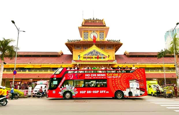 image n.1 of 24H SAIGON-CHO LON CHINATOWN CITY TOUR HOP ON - HOP OFF BUS activity in Ho Chi Minh City, uploaded by supplier