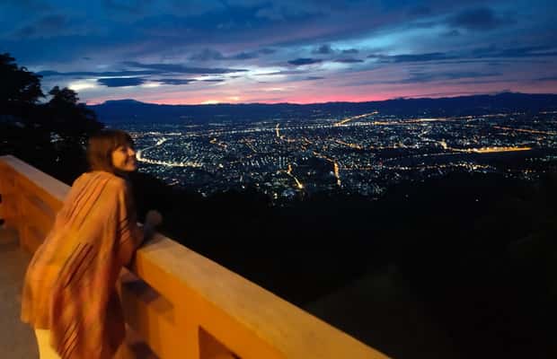 Spiritual Sunrise Wat Doi Suthep, Pha Lat, Alms & Meditation