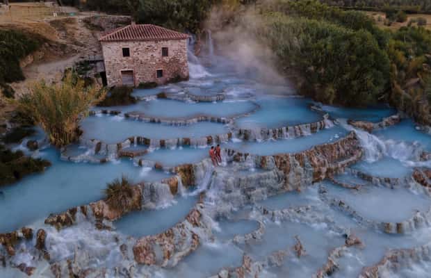 image n.1 of From Civitavecchia: Saturnia Hot Springs Ticket and Transfer activity in Manciano, uploaded by supplier