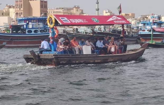 imaginea n.1 a activității tur de mers pe jos în vechiul dubai, souk-uri, barca abra, orașul vechi în Dubai, încărcată de organizator