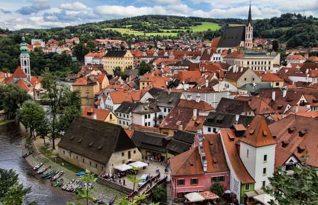 imagem n.1 de De Praga: Český Krumlov: excursão guiada de 1 dia atividade em Český Krumlov, carregada pelo fornecedor