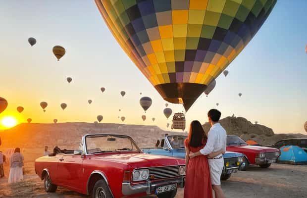 תמונה מס' ⁦1⁩ מתוך ⁦קפדוקיה: סיור זריחה, יום וסיור ברכב קלאסי שקיעה⁩, פעילות ב⁦גורמה⁩, הועלתה על-ידי הספק