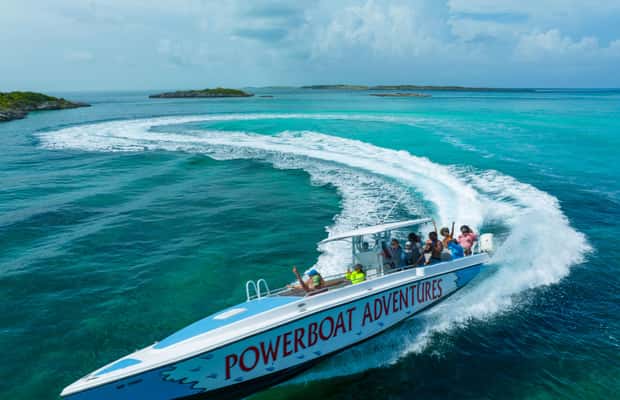 Image N°1 de Nassau : Excursion d'une journée en bateau à moteur à Exuma activité à Nassau, Bahamas, publiée par le prestataire