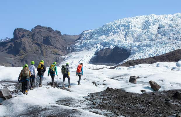 Obraz nr 1 z atrakcji Skaftafell: Łatwa wycieczka grupowa na lodowiec Falljokull w Norðurland eystra (Region Północno-Wschodni), przesłany przez organizatora