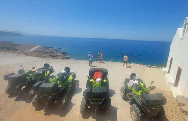 image n.1 of CRETE :MALIA HERSSONISOS QUADS ECOTOUR ADVENTURE - HIGH PERF activity in Crete, uploaded by supplier