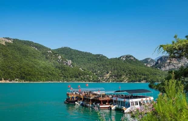 Antalya (İl) içindeki Antalya/Side: Tekne Turu ve Öğle Yemeği ile Yeşil Kanyon Günübirlik Gezisi etkinliğinin tedarikçi tarafından yüklenen 1 no'lu görseli