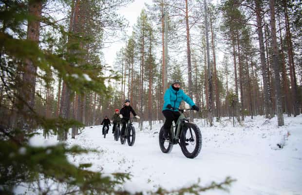 billede nr.1 af aktiviteten Levi: E-fatbike-safari på rensdyrfarmen i Sirkka, uploadet af udbyder