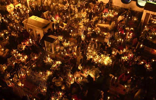 image n.1 of The Last Night: Farewell at the Tlalixtac and San Felipe Pantheons activity in Oaxaca de Juarez, uploaded by supplier