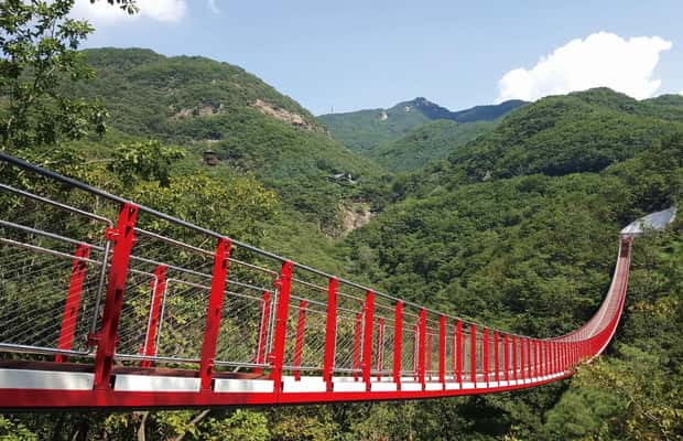 image n.1 of DMZ (3rd Tunnel)+Suspension Bridge Guided Private Tour activity in Paju-si, uploaded by supplier