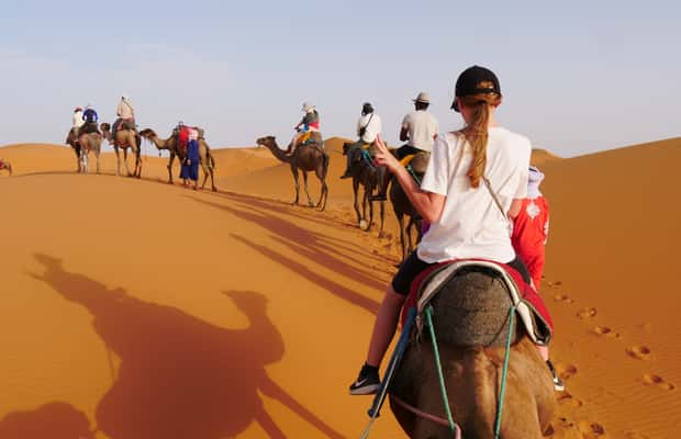 Image N°1 de Marrakech à Fès, circuit de 3 jours dans le désert à dos de chameau et en tente de luxe activité à Marrakech-Safi, publiée par le prestataire